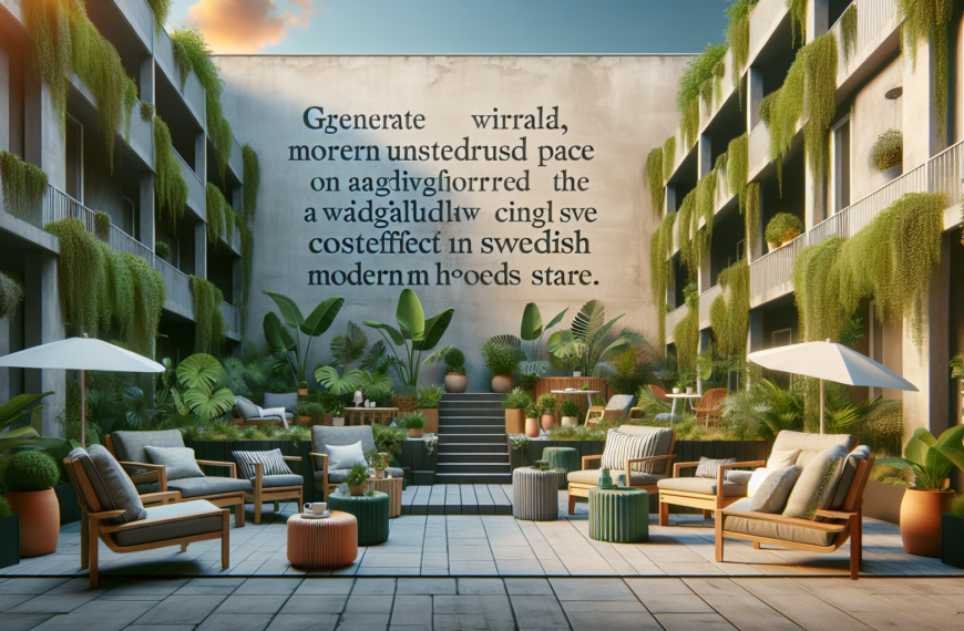 De Espacio Desaprovechado a Oasis Moderno: La Magia de Ikea Transforma tu Terraza