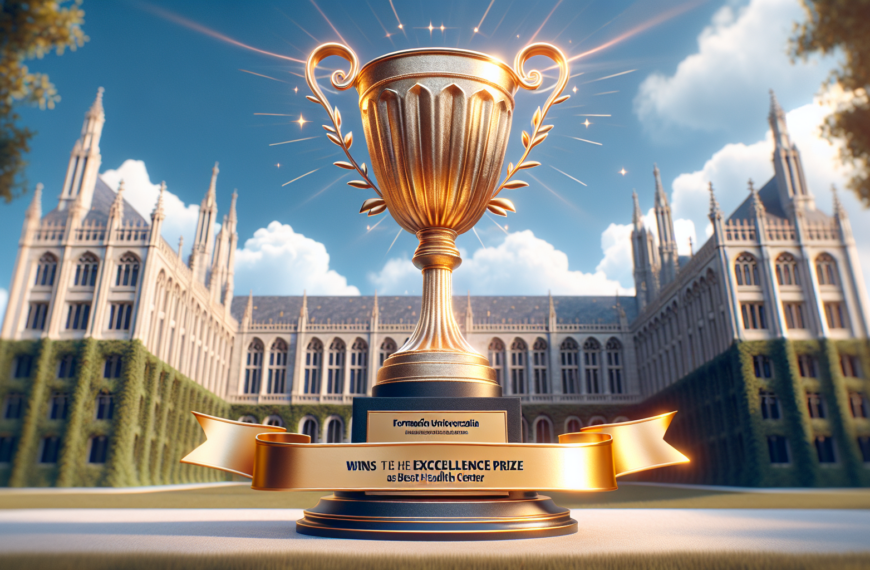 Formación Universitaria Gana el Premio a la Excelencia 2025 como Mejor Centro en Enseñanzas Sanitarias