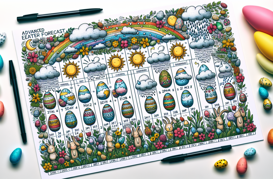 AEMET Ya Anticipa el Pronóstico del Tiempo para la Semana Santa 2025