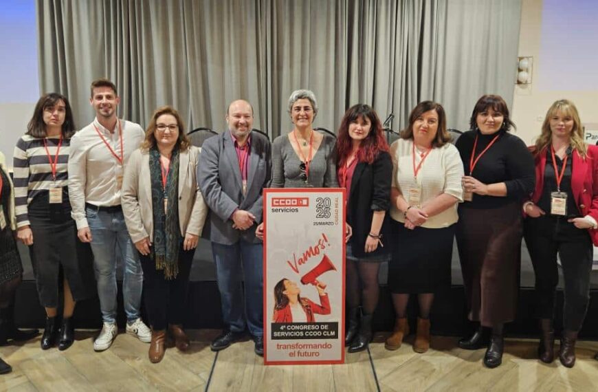 CCOO Servicios Ratifica a Sagrario Mancebo como Secretaria General en Castilla-La Mancha