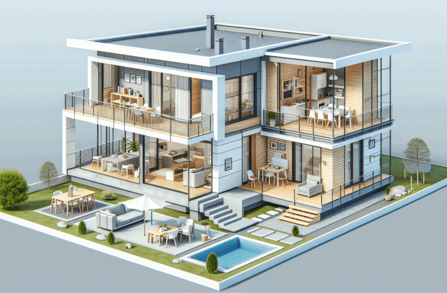 Moderna Casa Prefabricada de Tres Dormitorios con Electrodomésticos por Solo 52,565 Euros