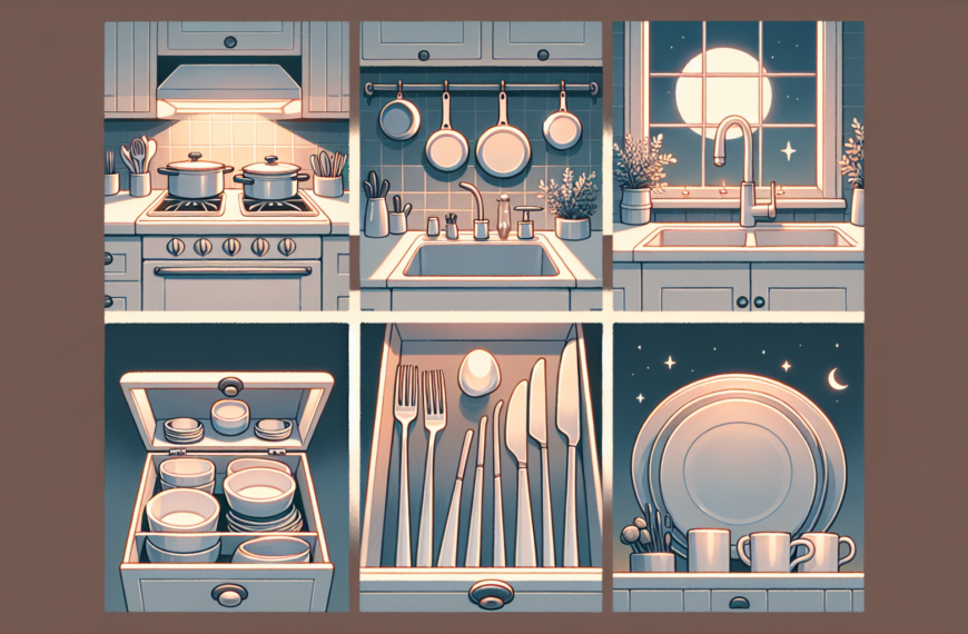 Cenas Serenas: Mantén Siempre Tu Cocina Impecable