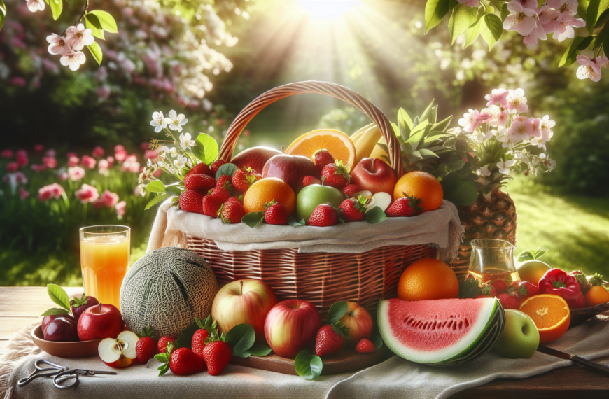 Cesto Coqueto: El Frutero Encantador que Transforma tu Primavera