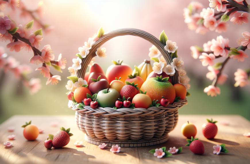 Cesto Coqueto: El Frutero Irresistible de Esta Primavera