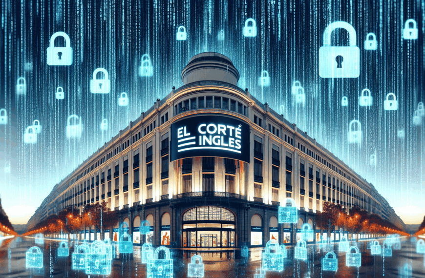Ciberataque a El Corte Inglés Afecta la Seguridad de los Datos de sus Clientes