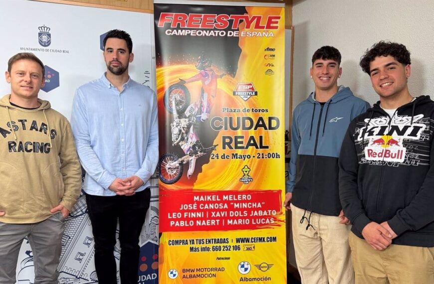 Ciudad Real acogerá el 24 de mayo una emocionante prueba del Campeonato de España de Freestyle Motocross