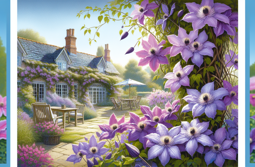 Clematis: La Esencia Ideal para Embellecer y Transformar Tus Espacios Exteriores