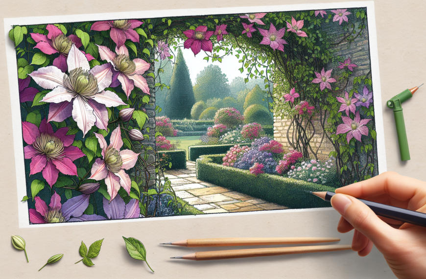 Clematis: La Solución Ideal para Transformar Paredes en Oasis Florales