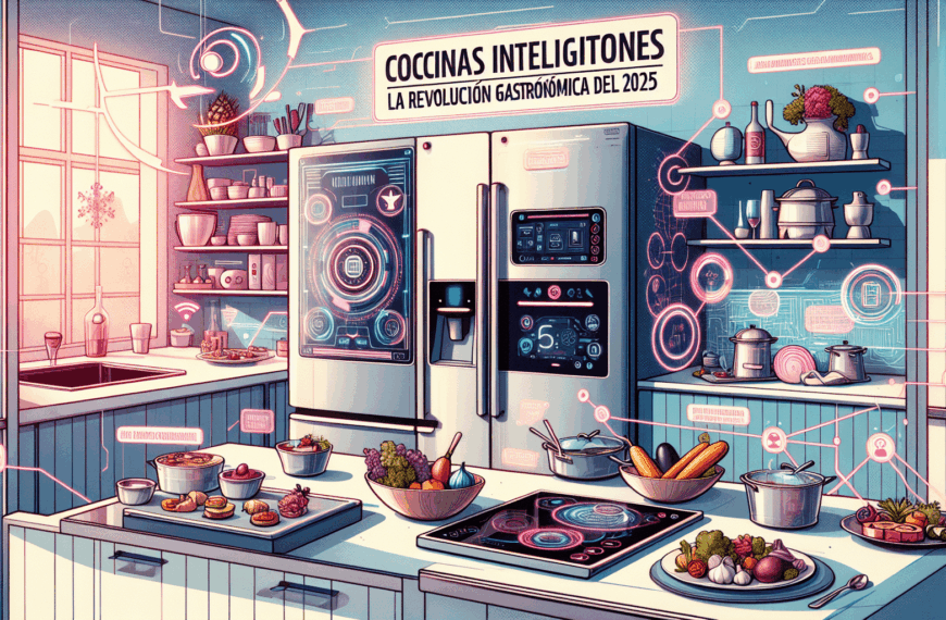 Cocinas Inteligentes: La Revolución Gastronómica del 2025