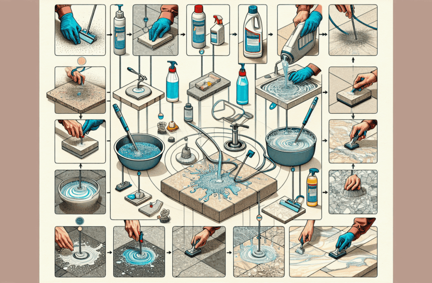 Guía Definitiva para Eliminar Manchas de Concreto, Granito y Mármol