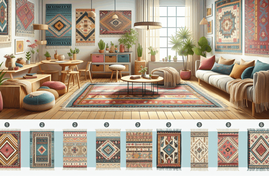 Ideas Creativas para Decorar Tu Hogar con Kilims