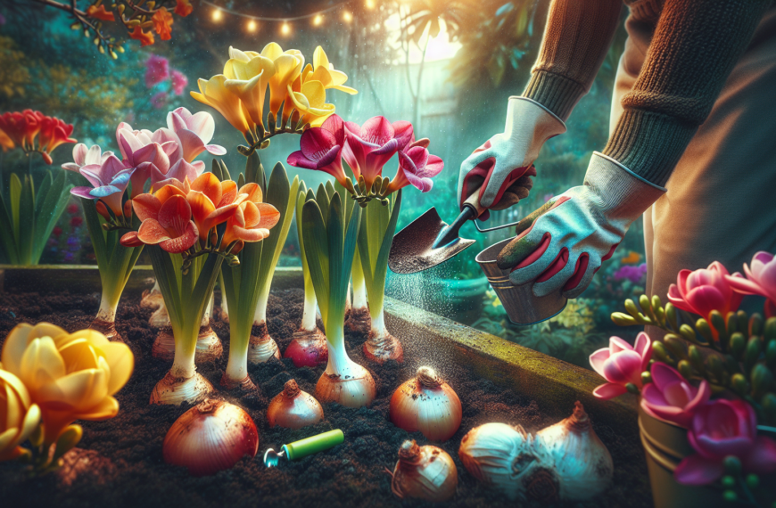 Guía Esencial para Cultivar Fresias: Llena tu Jardín de Color y Fragancia