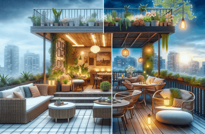 Transformación Radiante: De Espacio Inhóspito a Oasis en la Terraza