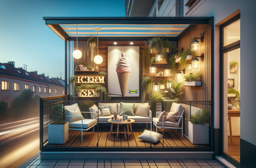De Helado Espacio a Acogedor Refugio: Renueva tu Balcón con Estilo y Funcionalidad con Ikea