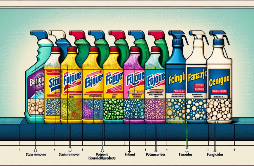 De Quitamanchas a Antifúngico: Innovando el Uso de Productos Cotidianos