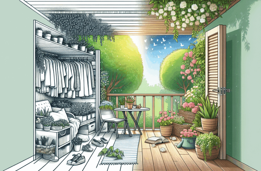 Transformación Radiante: Convierte tu Balcón en un Oasis Natural