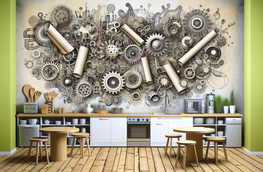 Innovación en el Hogar: Rollos de Papel de Cocina que Revolucionan la Decoración Moderna