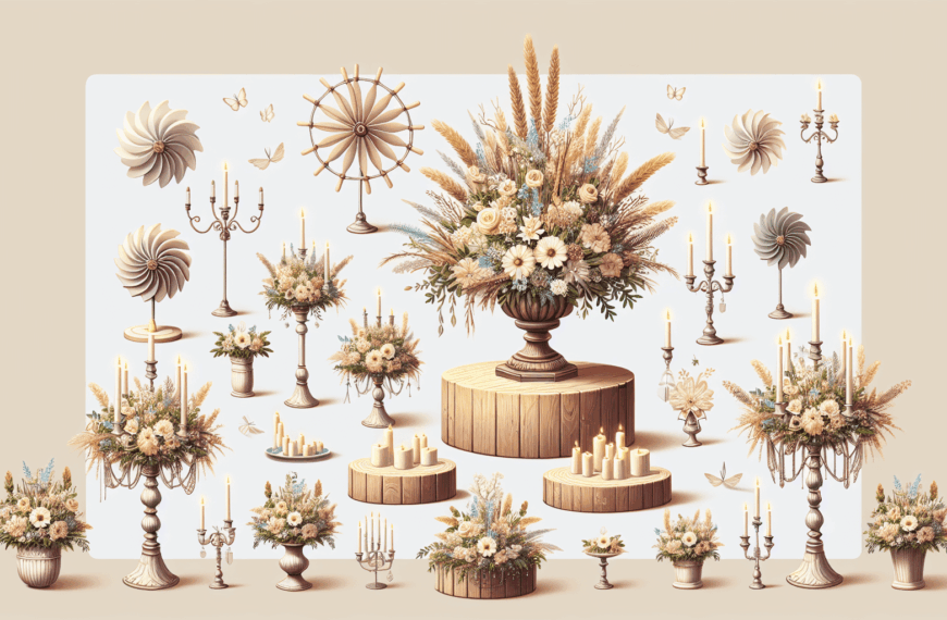 Centros de Mesa Innovadores: Inspiración y Tips para Transformar tus Eventos