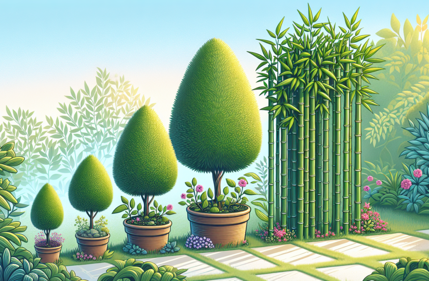 Descubre Tres Arbustos de Crecimiento Rápido que Superan al Bambú en Tu Jardín