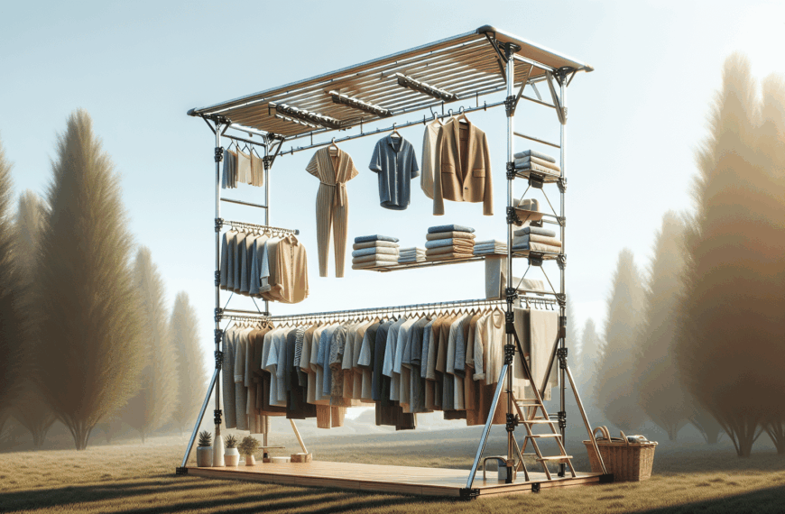 Descubre el Tendedero Vertical Plegable de Carrefour: Estilo y Funcionalidad en Uno