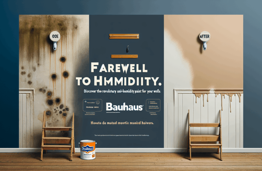 Despedida a la Humedad: Conoce la Revolucionaria Pintura Antihumedad de Bauhaus para Tus Paredes