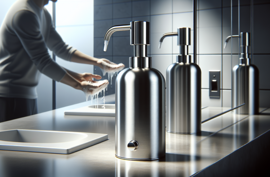 Dispensador de Jabón con Tapón: Innovación en Comodidad e Higiene