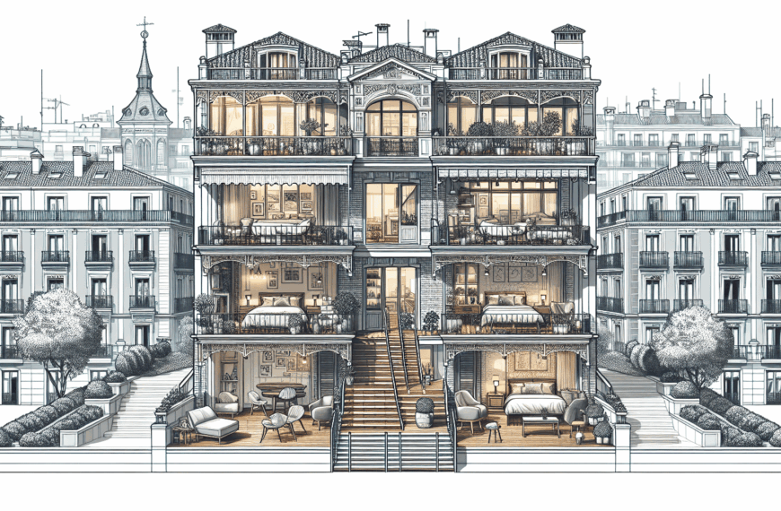 Dúplex en Madrid con Habitaciones en la Planta Inferior