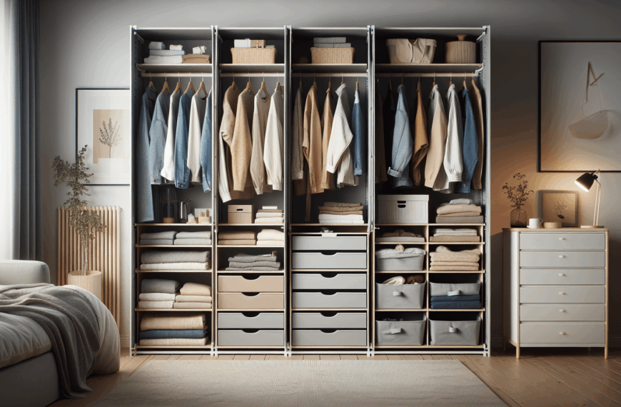 Ikea Revoluciona el Orden del Hogar con su Nuevo Armario Innovador