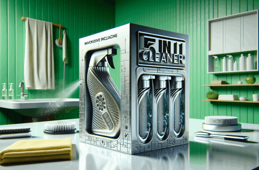 El Innovador Limpiador 5 en 1 de Amazon Revoluciona la Limpieza en los Hogares de EE. UU.