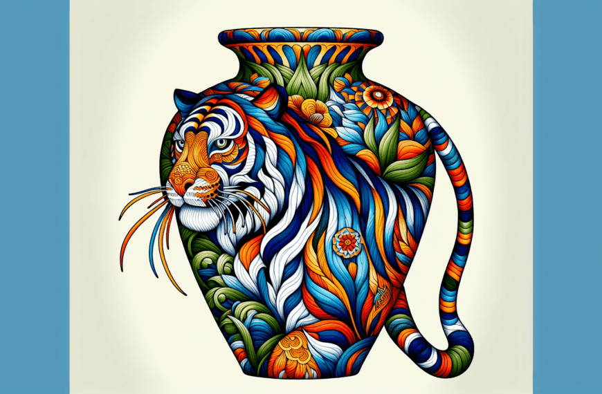 El Resurgir del Arte Cerámico: Tiger Lanza su Vibrante Jarrón de Diseño