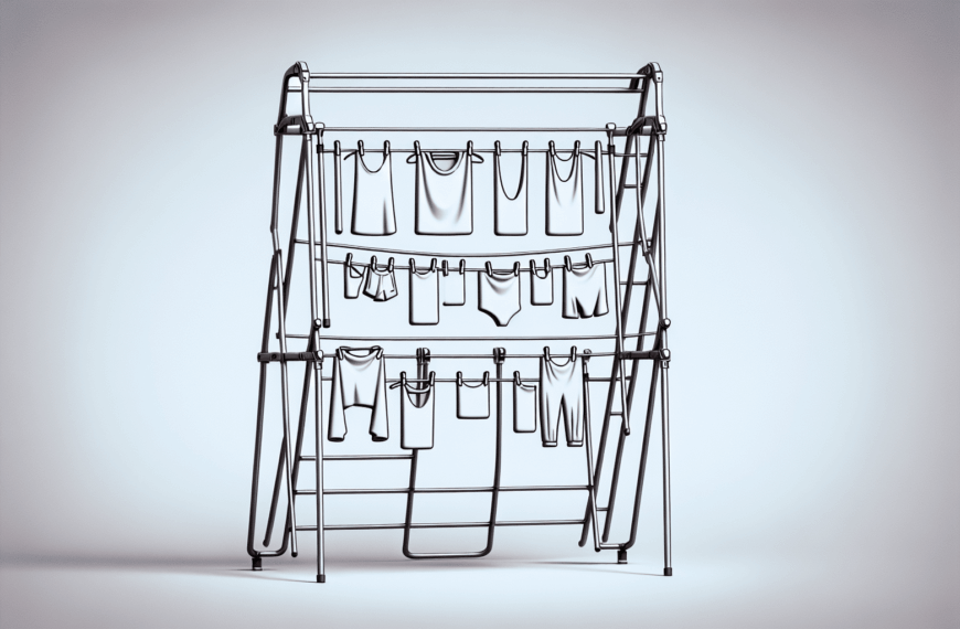 Descubre el Elegante Tendedero Vertical Plegable de Carrefour