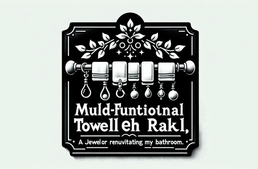 Descubre el Toallero Multifuncional de Kave Home: La Clave para Transformar tu Baño
