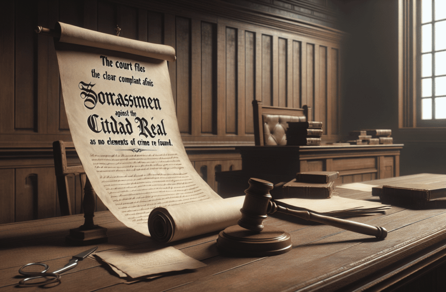 El juzgado archiva la denuncia por acoso a la edil socialista de Ciudad Real al no encontrar elementos de delito.