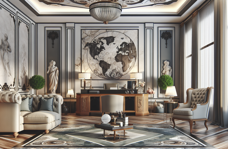 Elegancia Atemporal y Modernidad: Un Espacio con Carácter Propio