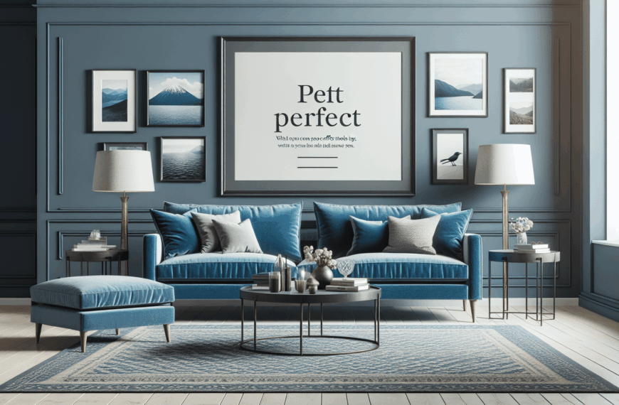 Elige el Sofá Azul Perfecto para Transformar tu Espacio