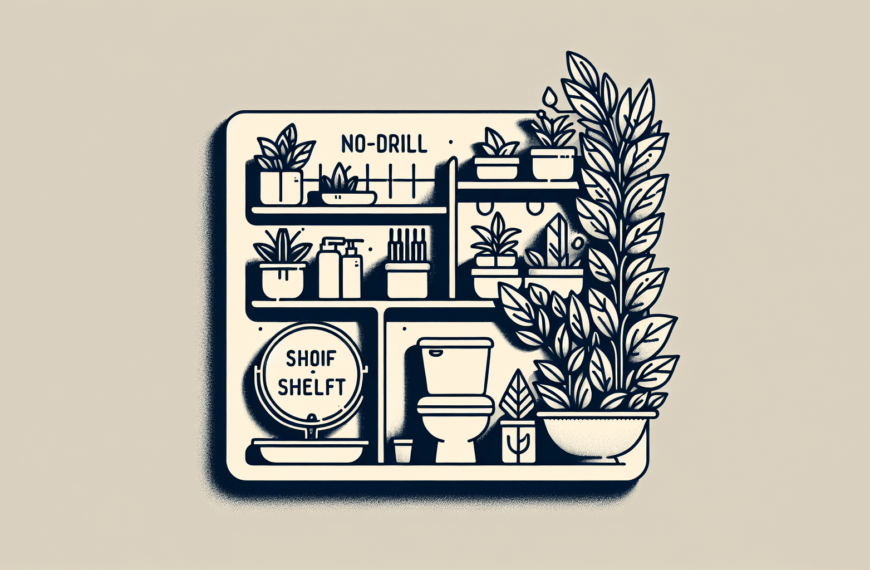 Estantería de Ducha Sin Taladro de Maisons du Monde: Ideal para Alquileres