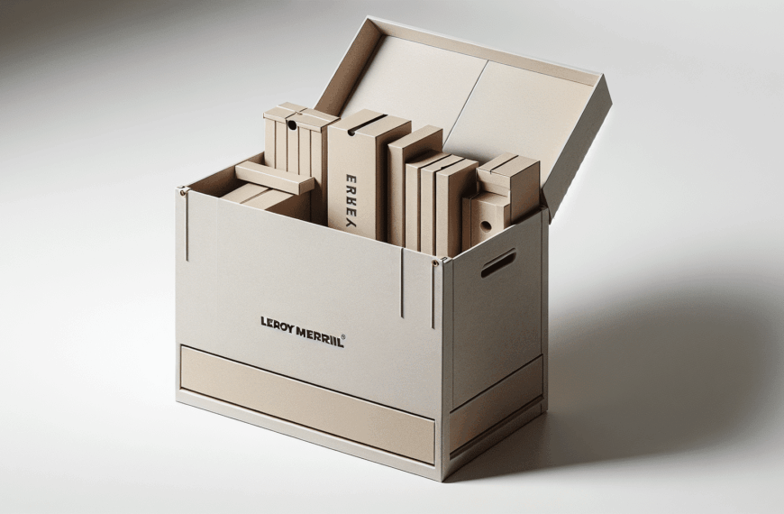 Elegancia y Discreción: La Caja Minimalista de Leroy Merlin para Ocultar tus Pertenencias