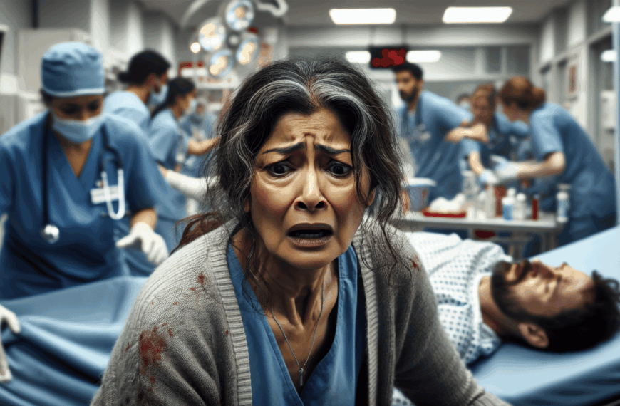 Evren recibe un disparo en un acto de violencia mientras cumple con su labor en el hospital