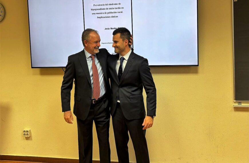 El doctor Jesús Monllor, de la Gerencia de Alcázar de San Juan, abre nuevas vías para el diagnóstico del síndrome de hipogonadismo de inicio tardío