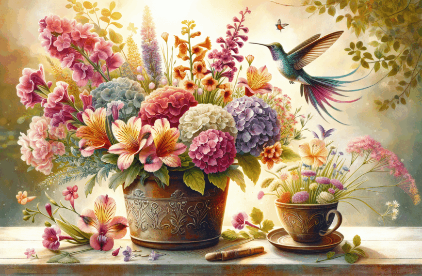 Flores Siempre Vivas: Cultiva Belleza con Floraciones Anuales