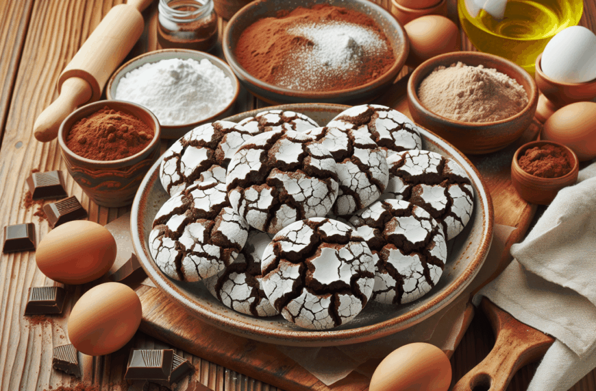 Crinkles de Chocolate: La Receta Perfecta para Sorprender y Disfrutar