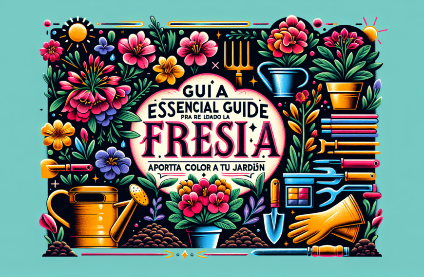 Guía Esencial para el Cuidado de la Fresia: Aporta Color a Tu Jardín