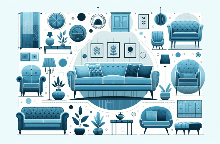 Cómo Escoger el Sofá Azul Ideal para Transformar tu Espacio