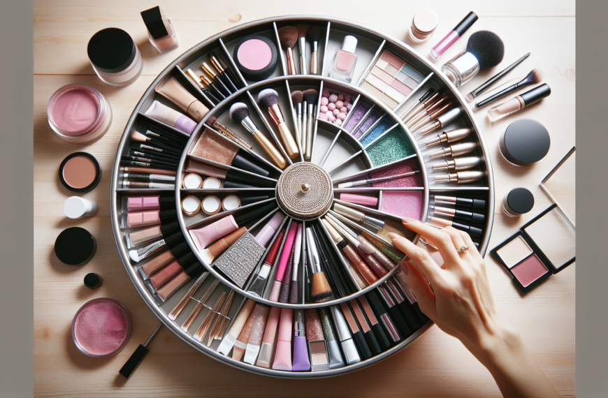 Descubre la Nueva Bandeja Giratoria de H&M Home: La Solución Perfecta para Organizar tu Maquillaje