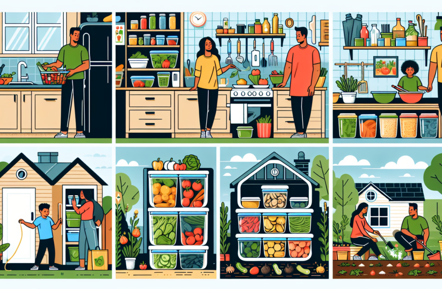 Hogares Ecológicos: Estrategias Innovadoras para Reducir el Desperdicio Alimentario y Maximizar el Ahorro