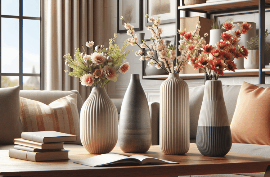 Jarrones Nórdicos: La Alternativa Chic para Adornar tu Hogar con Flores de Primavera
