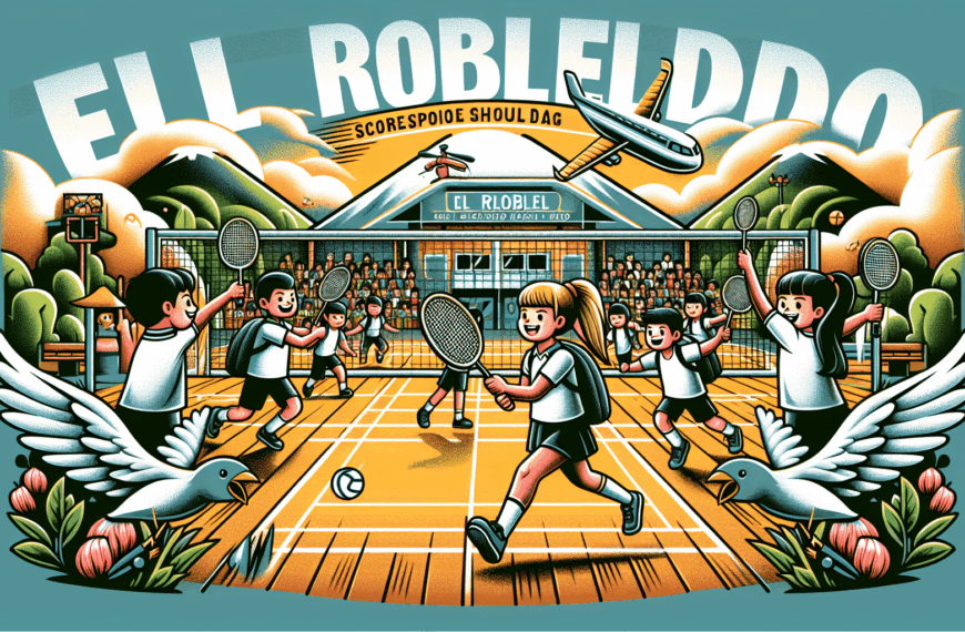 Jornada escolar de bádminton en El Robledo marca el retorno de los encuentros deportivos