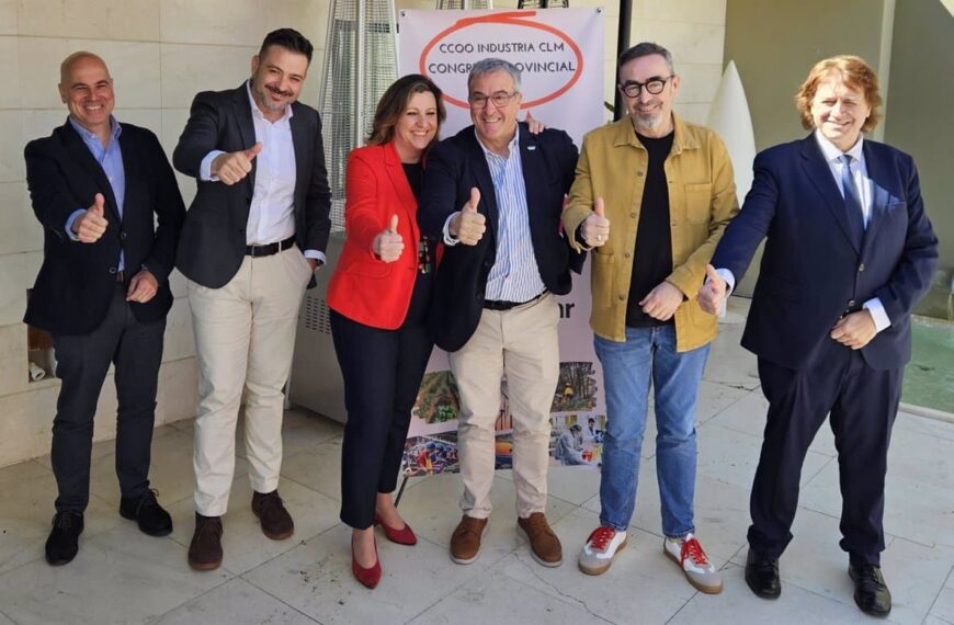 Juan Antonio Cuevas Asume El Relevo De Ángel León En La Federación De Industria De CCOO C-LM