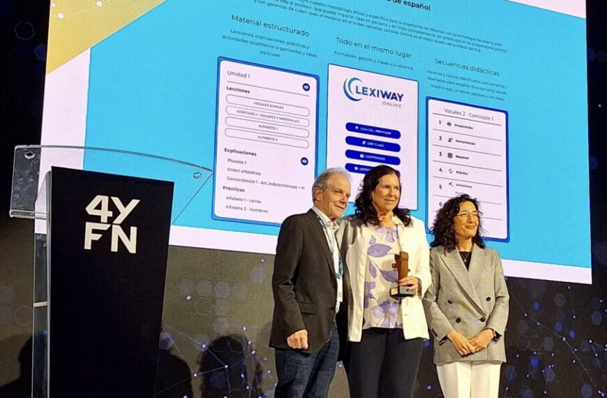 Lexiway, primer proyecto educativo galardonado en los Premios de Tecnología Humanitaria de Cruz Roja Española