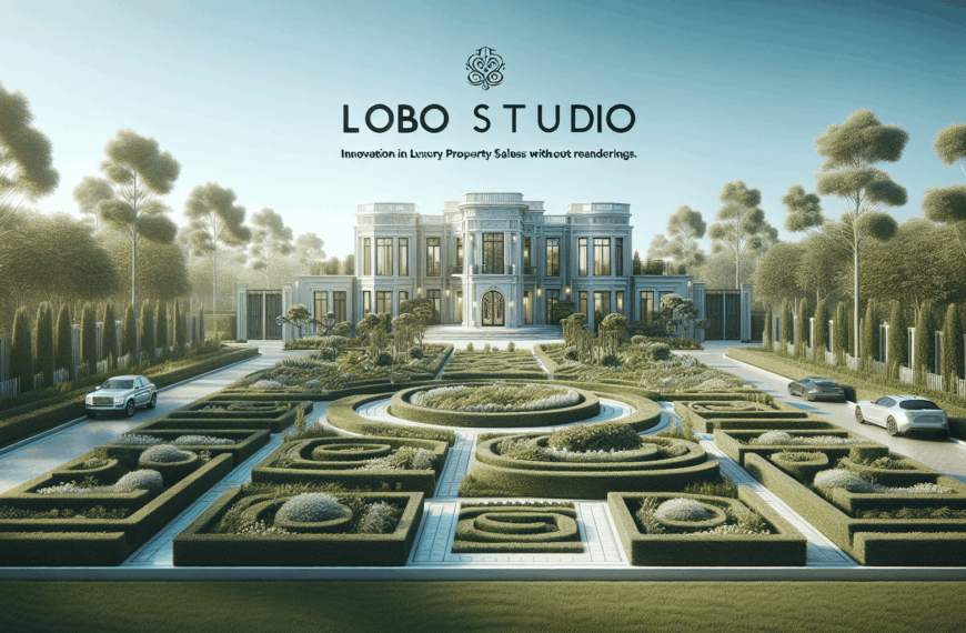 Lobo Studio: Innovación en Ventas de Propiedades de Lujo Sin Renderizados